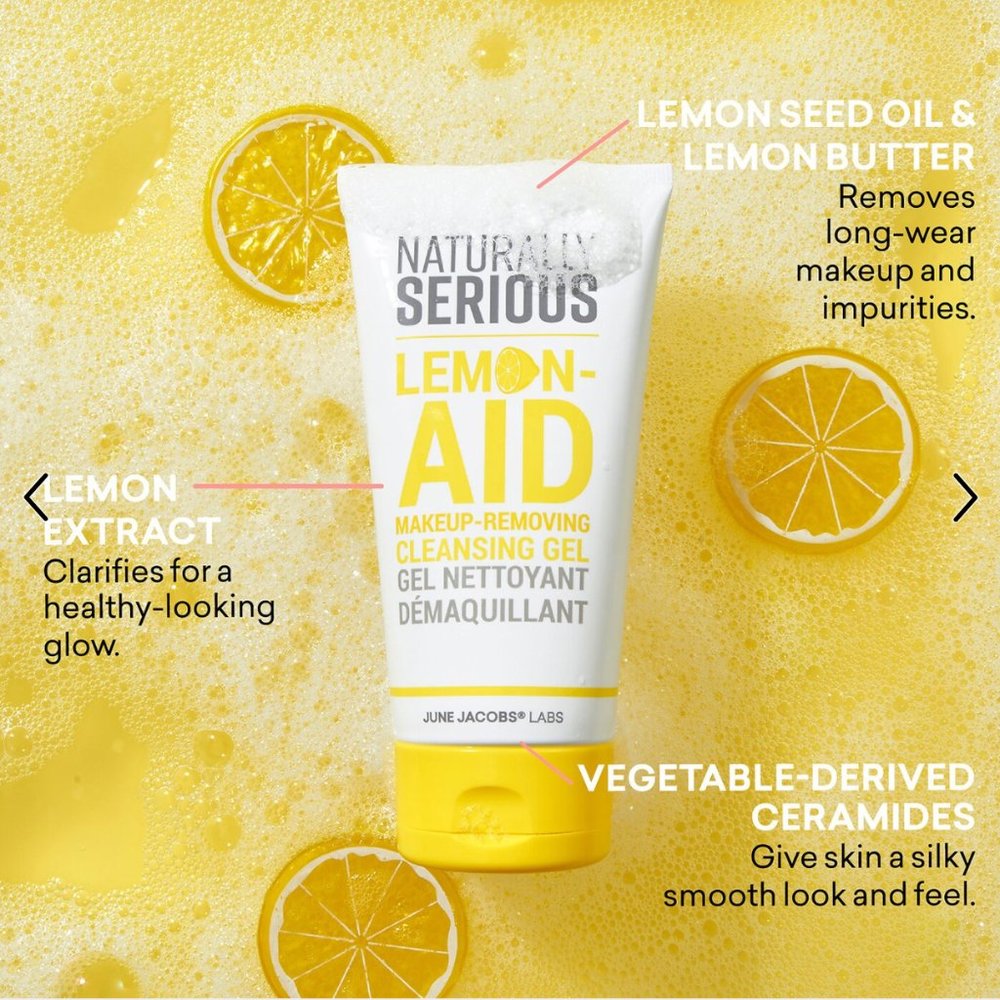 NEW UNOPENED Naturally Serious Clean Beauty Makeup Removing Cleansing Gel